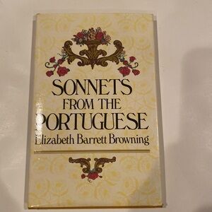 “Sonnets from the Portuguese” mini hardcover with dust jacket